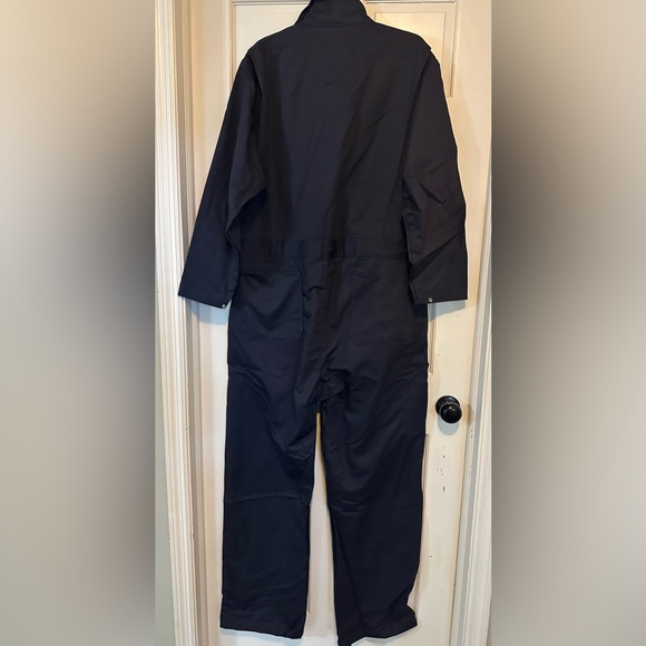 Armorex Unifirst FR Coveralls Jumpsuit 42R Navy L/Sleeve 6 Pocket NWOT - Picture 5 of 10